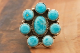 Kingman Turquoise Sterling Silver Ring
